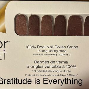 Color Street Nail Strips - Rich Brown